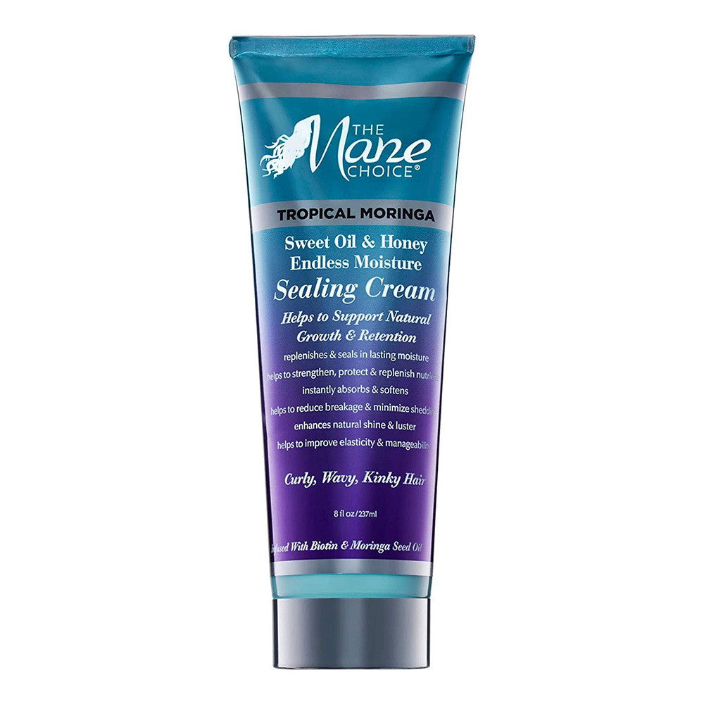 The Mane Choice Tropical Moringa Sweet Oil Endless Moisture Sealing Hair Cream, 8 Oz